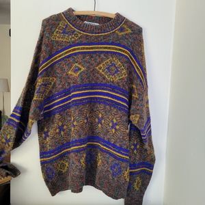 Vtg Wool-Mohair blend Italian sweater